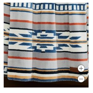 Pendleton Plush Throw, Saltillo Stripe